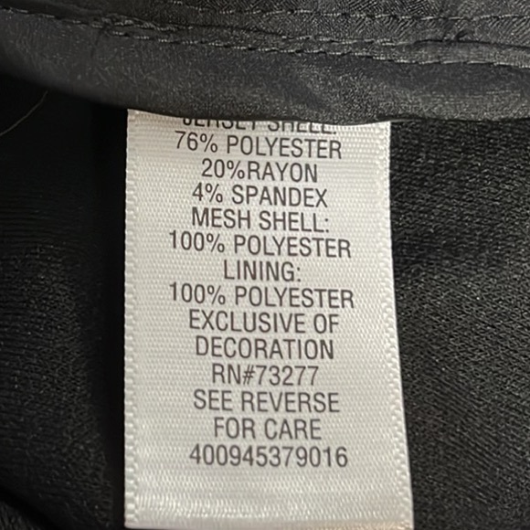 SIMPLY VERA VERA WANG  Black Sequin Sleeveless Blouse NWT - Picture 12 of 12